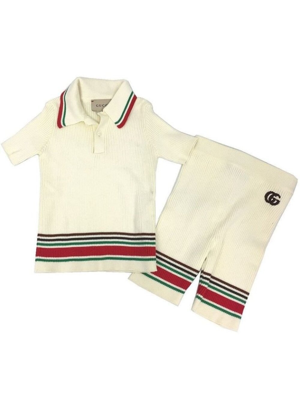Gucci Baby Short Sleeve Pants Set Suit 12 Size 18 Cotton